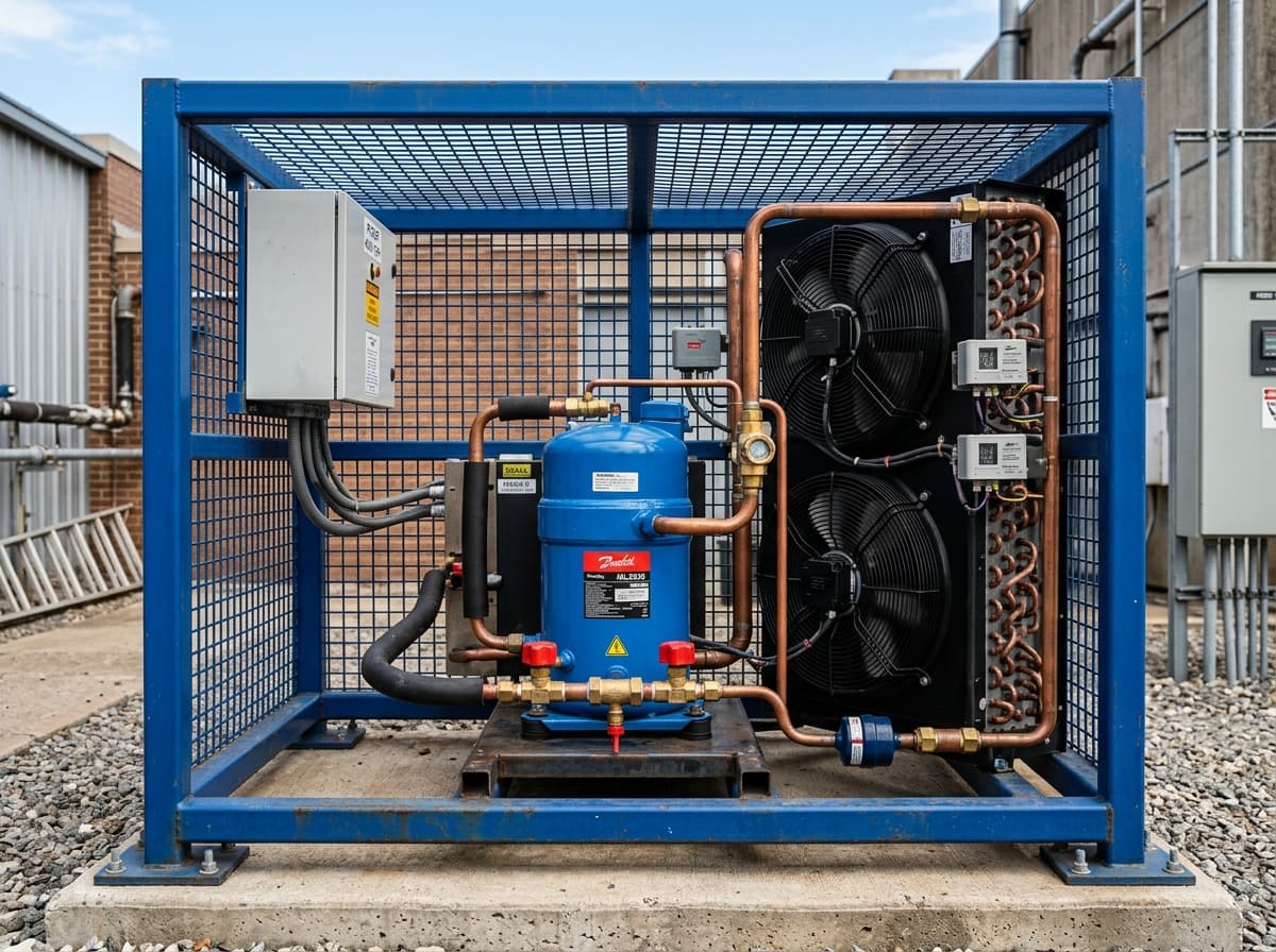 SMART COOLSYSTEMS outdoor condensing unit installation