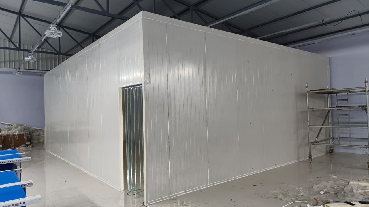 Completed cold storage facility by SMART COOLSYSTEMS